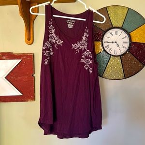 American Eagle Outfitters Soft & sexy Purple Tank ~ XL